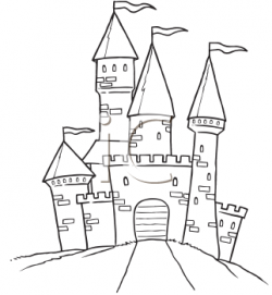 coloring pages of castles with draw bridge | Home > Clipart ...