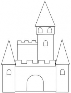 28+ Collection of Castle Clipart Simple | High quality, free ...