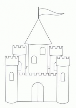 Free Printable Castle Coloring Pages For Kids | Cinderella castle ...