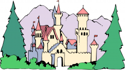 Cartoon Castle | Cartoon castle in the forest | Once upon a Mattress ...