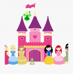 Castle Clip Disney - Princess Castle Clip Art #2610615 ...