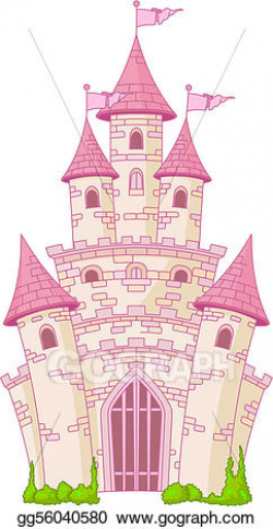 Vector Stock - magic castle. Clipart Illustration gg56040580 - GoGraph