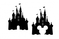 Disney castle svg, Castle clipart, Disney svg Disney dxf, castle ...