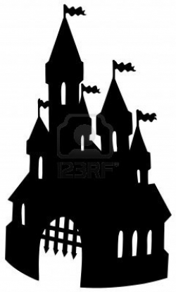 Old castle silhouette - vector illustration. Stock Photo - 6579467 ...