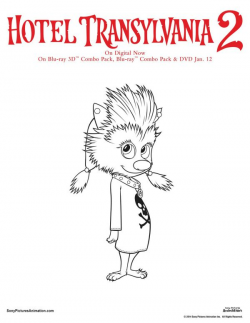 Free Hotel Transylvania Printable Winnie Coloring Page | Printable ...