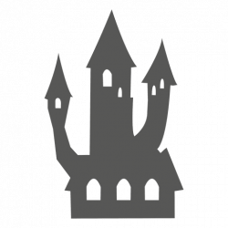 Spooky haunted castle - Transparent PNG & SVG vector