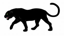 Black Panther Clipart Scared - Panther Clipart Black And ...