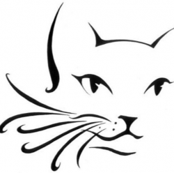 340 best Silhouette cats images on Pinterest | Cat art, Black cats ...