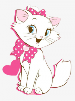Pink Cat, Colour, Animal, Illustration PNG Image and Clipart for ...