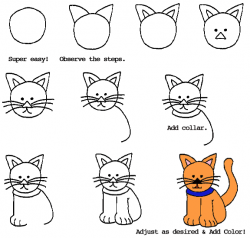 this super easy How to Draw a Cat was super fun and easy i recommend ...