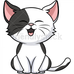 Cute Cat | aa clip art | Cat vector, Kitten cartoon, Cartoon ...