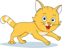 28+ Collection of Running Cat Clipart | High quality, free cliparts ...