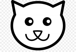 Cat Line art Kitten Clip art - Simple Cat Cliparts png download ...