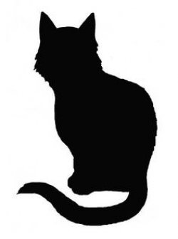 Silhouettes for Halloween | Cat | Pinterest | Cat silhouette ...