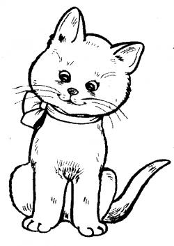 Cat cartoon clip art clipart image - Clipartix
