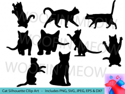 Cats SVG, Cat Lovers, Cat SVG, Cat Clipart, Cat Vector, Cat Clip Art ...