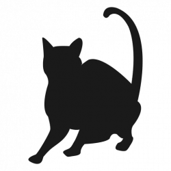 Cat silhouette - Transparent PNG & SVG vector