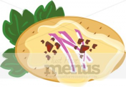 Plate of Appetizers Clipart | Catering Clipart