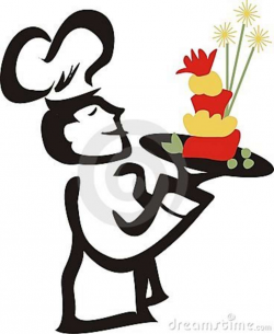 Catering Lady Clipart