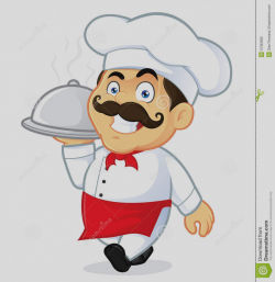 Best Chef Clip Art Fat Cartoon Vector Illustration With Simple ...