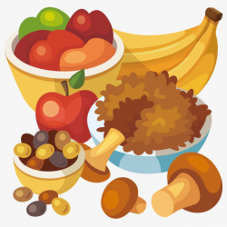 Catering Food Ingredients, Raw Materials, Fruit, Vegetables PNG ...