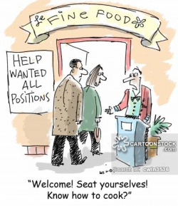 Head Waiters Cartoons and Comics - funny pictures from CartoonStock