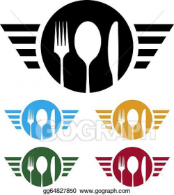 Vector Stock - Food business logo. Clipart Illustration ...