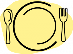 Iammisc Dinner Plate With Spoon And Fork Clip Art at Clker.com ...