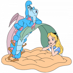 Alice and The Caterpillar Clip Art | Disney Clip Art Galore