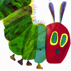 The Very Hungry Caterpillar – A BOOK A DAY IN HAY