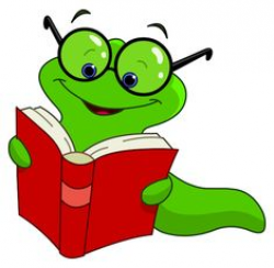 Cartoon caterpillar reading a book | Bugs Clipart | Pinterest | Cartoon