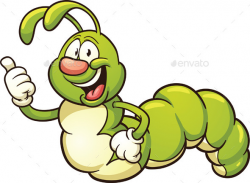 Cartoon Caterpillar by memoangeles | GraphicRiver