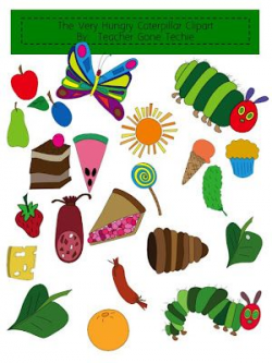 clipart for the very hungry caterpillar. | Language arts | Pinterest ...