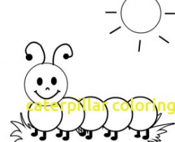 Caterpillar Coloring Page with Caterpillar Clipart Coloring Page ...