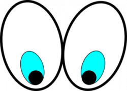 Cartoon Eyes(looking Down) Clip Art at Clker.com - vector clip art ...