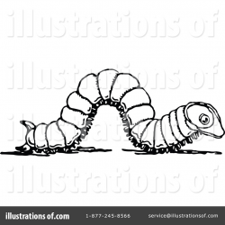 Caterpillar Clipart #1166612 - Illustration by Prawny Vintage