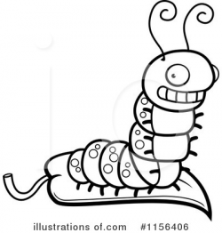 Caterpillar Clipart #1156406 - Illustration by Cory Thoman
