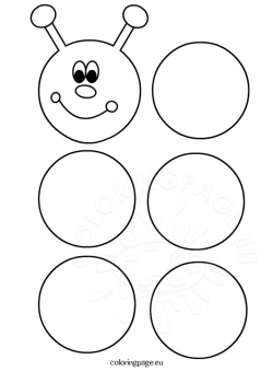 Printable Caterpillar Template | Coloring Page