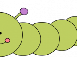 cute caterpillar clipart vector illustration of cute green ...