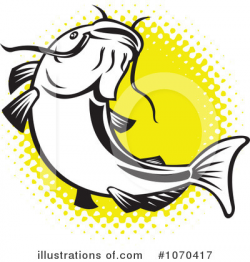Catfish Clipart #1070417 - Illustration by patrimonio