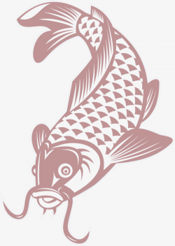 Simple Texture Catfish, Shape, Element, Cartoon PNG Image and ...