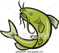 Catfish Clip Art - Royalty Free - GoGraph