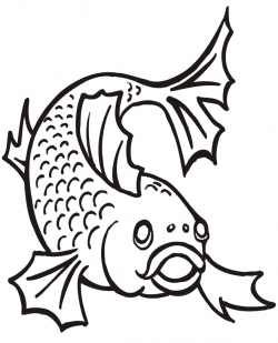 Catfish Coloring Pages | fish coloring pages, free coloring pages ...