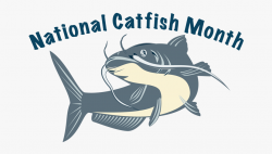 National Catfish Month - Catfish Fish Logo, Cliparts ...