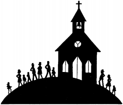 Catholic Church Community Clipart