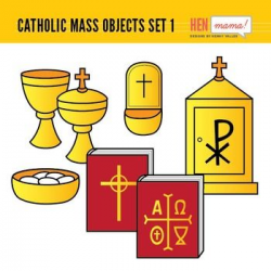 Catholic Mass Objects - Set 1 (Religious Items Seen in Church ...