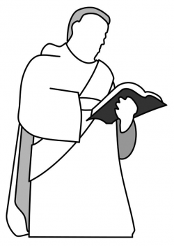 Coloring page deacon - img 22413.