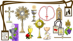 First Holy Communion Catholic Clipart