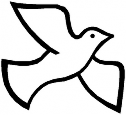 Holy Spirit Dove Clipart Black And White | Clipart Panda ...