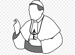 Pope Catholic Church Clip art - Priest Blessing Cliparts png ...